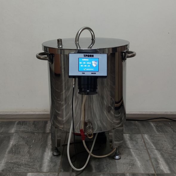 Домашняя автоматическая пивоварня ТРОЯН на 30 литров с WiFi - 9