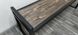 Скамейка Троян лофт графит 168х39х45см - 6