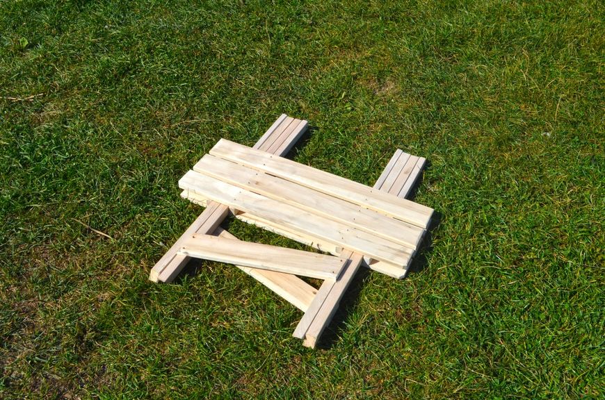 Складной деревянный стол - 9
