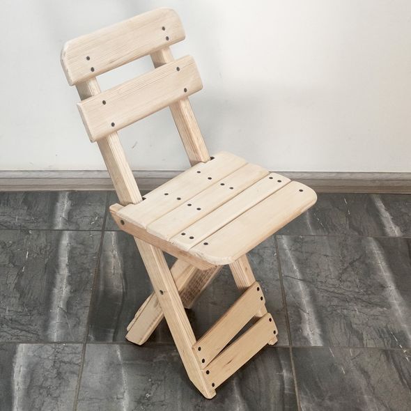 Раскладной стульчик со спинкой (тип 2) - 3
